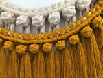 Mustard & Natural Fringe Wall Hanging