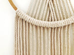 Long 3 Ply Macrame Ring