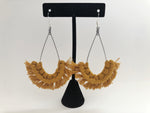 Mustard Drop Earring - Fishhook